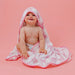PREMIUM BABY KNIT HOODED TOWEL - BOW MY GOSH