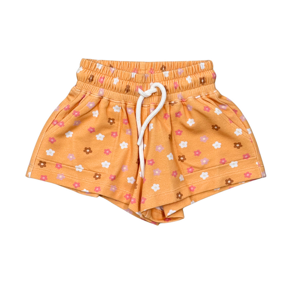 Terry Sweat Shorts - DESERT MIST BLOOMS