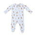 Bestie Dogs Blue - 2 Way Zipper Footie