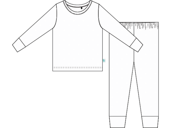 Sanders - Long Sleeve Basic Pajama