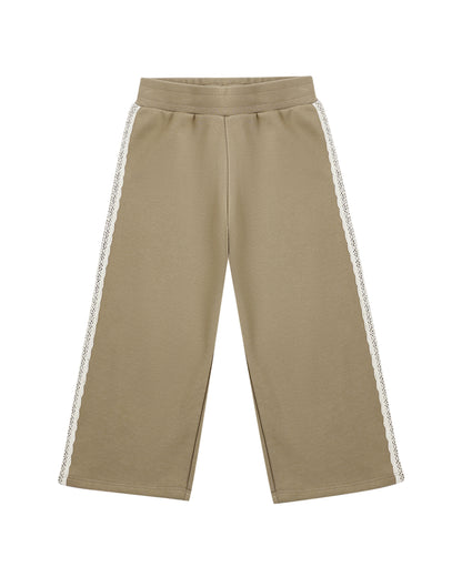 WIDE LEG SWEATPANT OLIVE