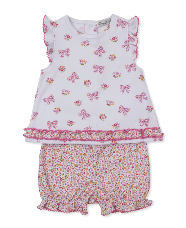 Blossoming Bows- sunsuit set mix