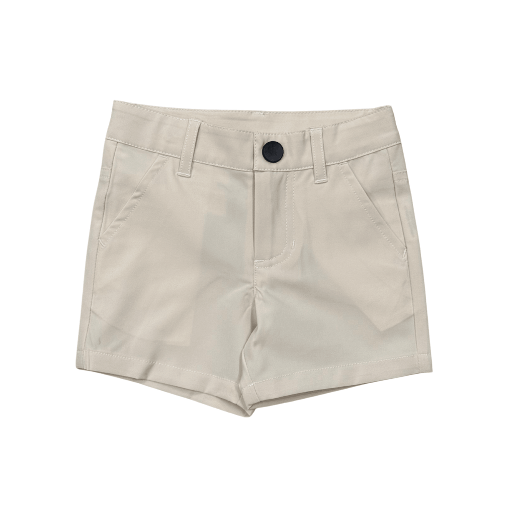 BOY'S DRESSY SHORTS - SAND