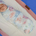 KNIT SWADDLE BLANKET - GENEVIEVE