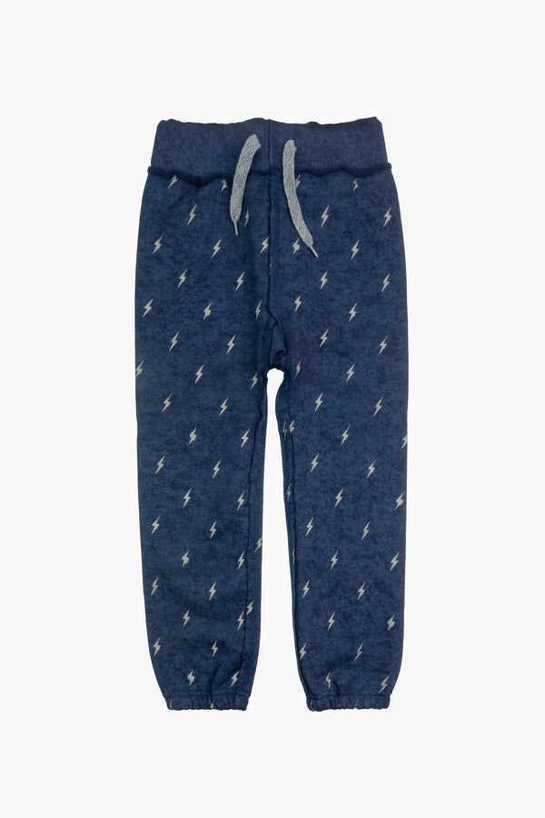 GYM SWEATS washed navy lightning