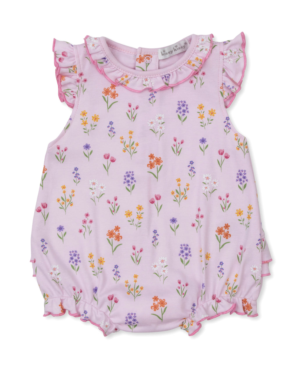 Summer Wildflowers Pink Bubble