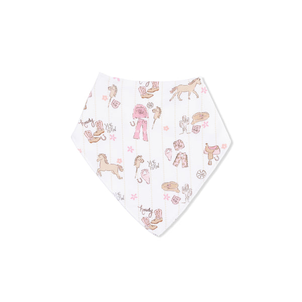 Cowgirl Nursery - Bandana Bib