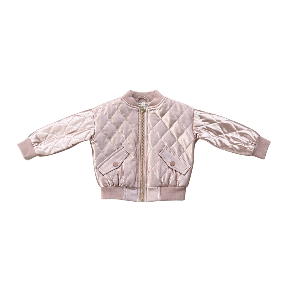 BOMBER JACKET - MISTY ROSE