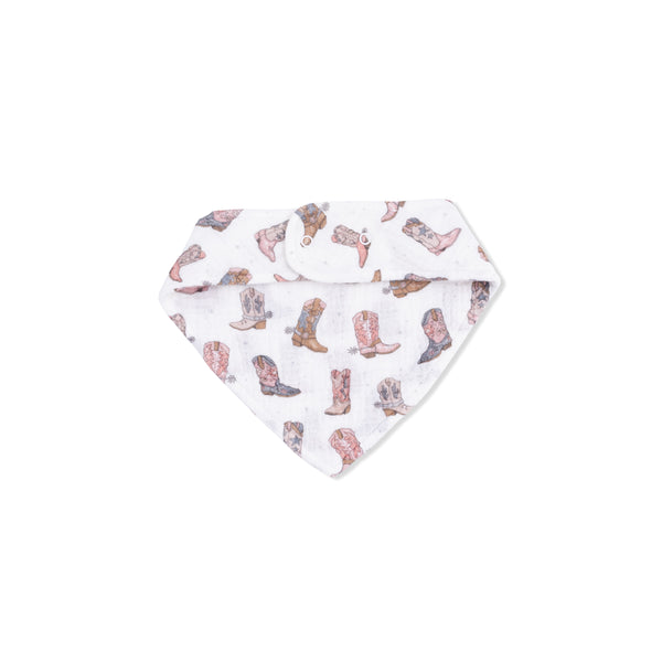 Cowgirl Boots - Bandana Bib