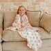 BAMBOO RUFFLED THREE-LAYER QUILT - PENELOPE