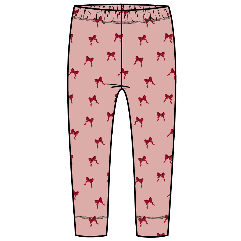LEGGING KNIT-PINK LT.