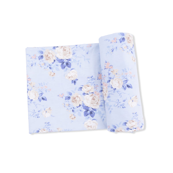 Ashley Rose Floral  Swaddle Blanket