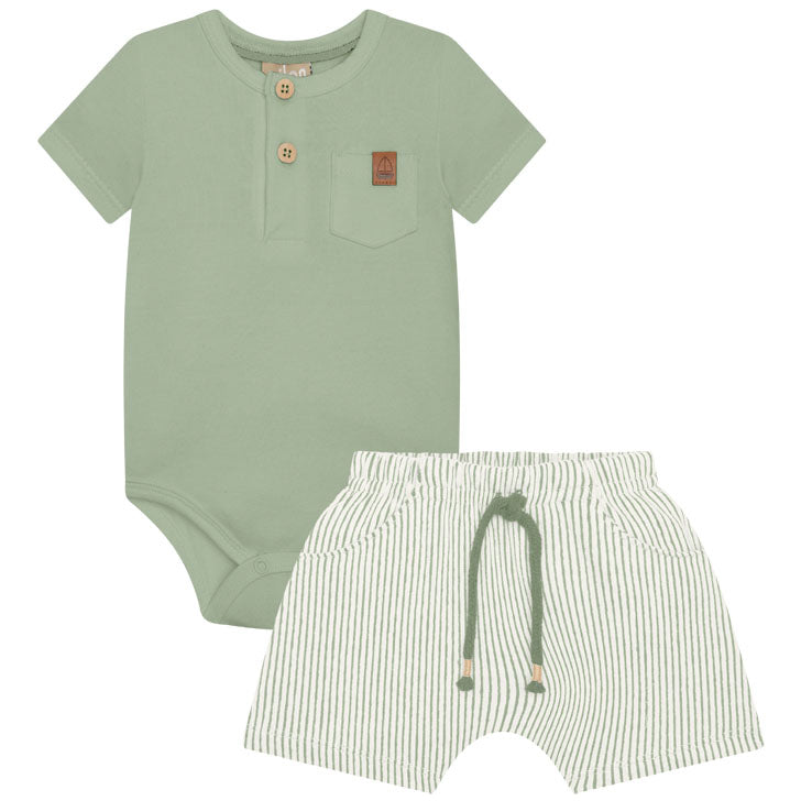 Short Set - WASABI GREEN