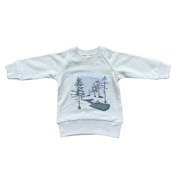 FLEECE SWEATSHIRT - SKATE ON ICE