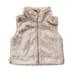 FUR VEST - BEIGE