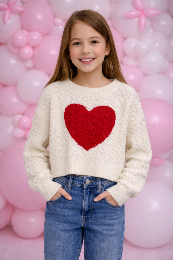 WINTER WHITE Red Heart