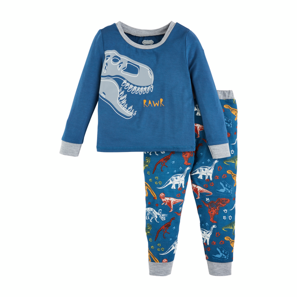 DINO GLOW TODDLER PAJAMA SET