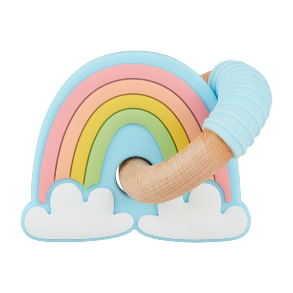 RAINBOW RING SILICONE TEETHER