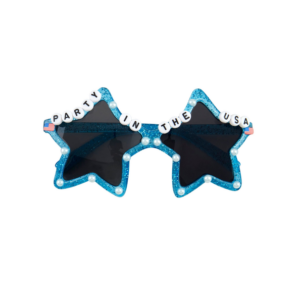 Blue Patriotic Toddler Sunglasses