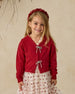 BOW CARDIGAN | RUBY