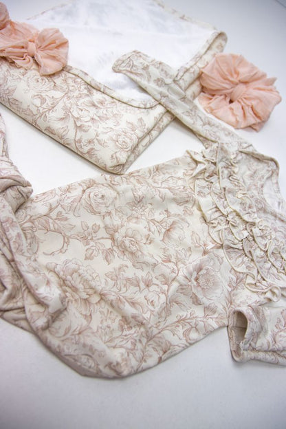 Vivian Vine Swaddle Blanket