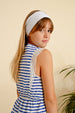 Girls Striped Knitted Dress