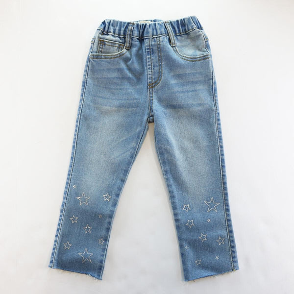 Doe a Dear Rhinestone Star Jeans 12346