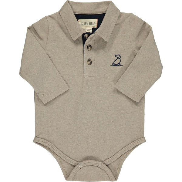 Me and Henry Tan polo onesie