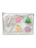 Iscream Multicolor Cookie Sheet Cosmetic Bag