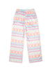 Iscream Little Girl's & Girl's Multicolor Happy Days Fair Isle Plush Pants