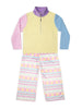 Iscream Little Girl's & Girl's Multicolor Happy Days Fair Isle Plush Pants
