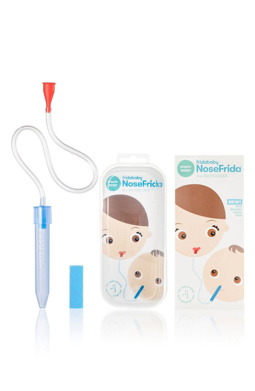 NoseFrida® The Snotsucker Nasal Aspirator & Travel Case – Love Bliss Baby