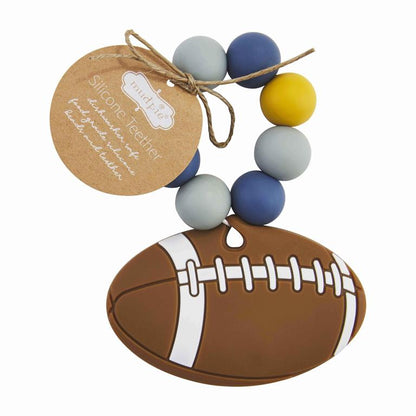 FOOTBALL SILICONE TEETHER