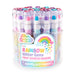 rainbow glitter gem scented erasers - BLUE ONLY