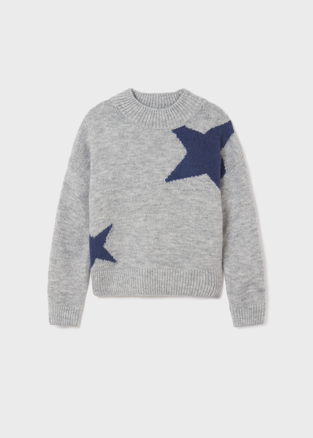 Knitted Sweater with Stars 7374