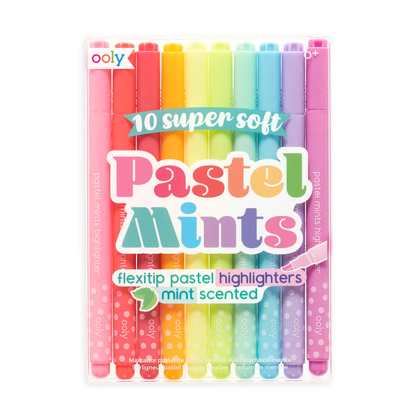 pastel mints scented highlighters - set of 10