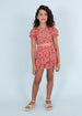 2-Piece Printed Set Skirt and Top Girl -6936