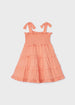 Smocked Strap Dress Girl - 3934