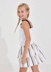 Striped Skirt Girl 6902