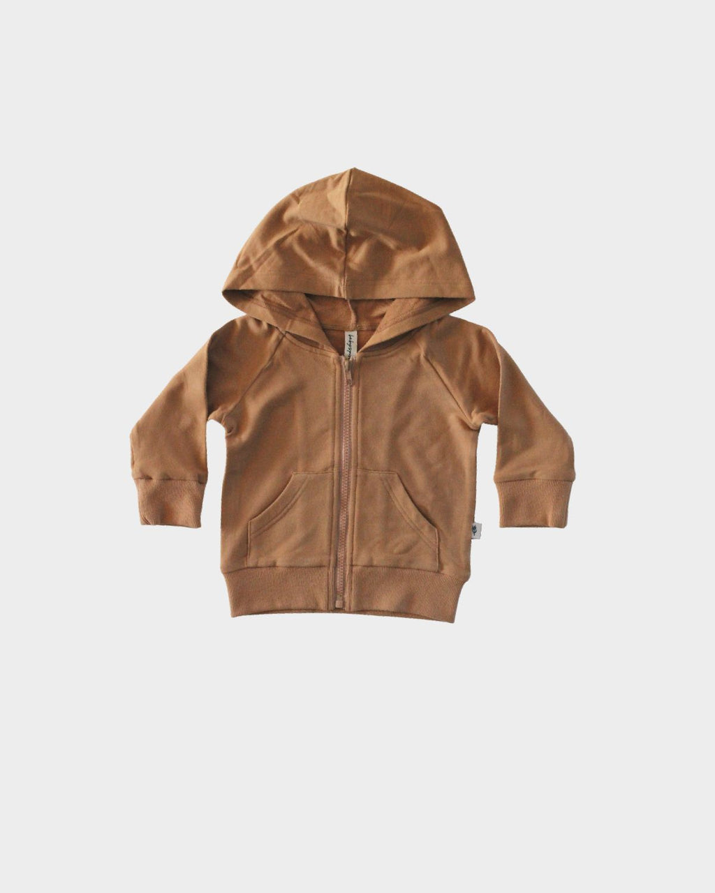 Kids Hooded Jacket in Butterscotch