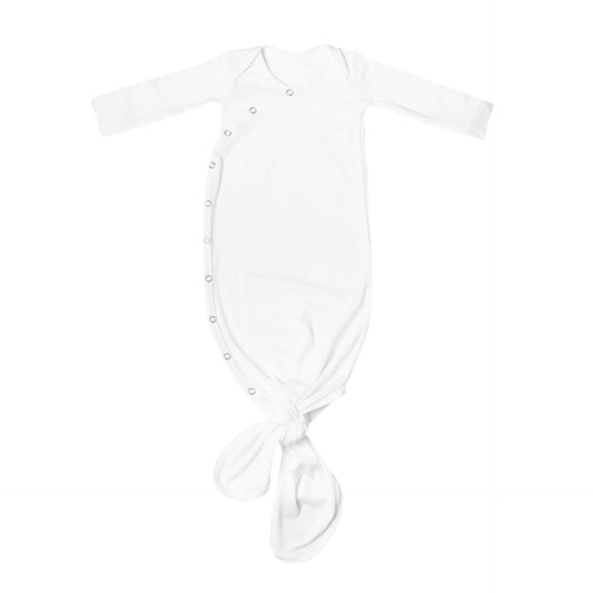 Dove Newborn Knotted Gown