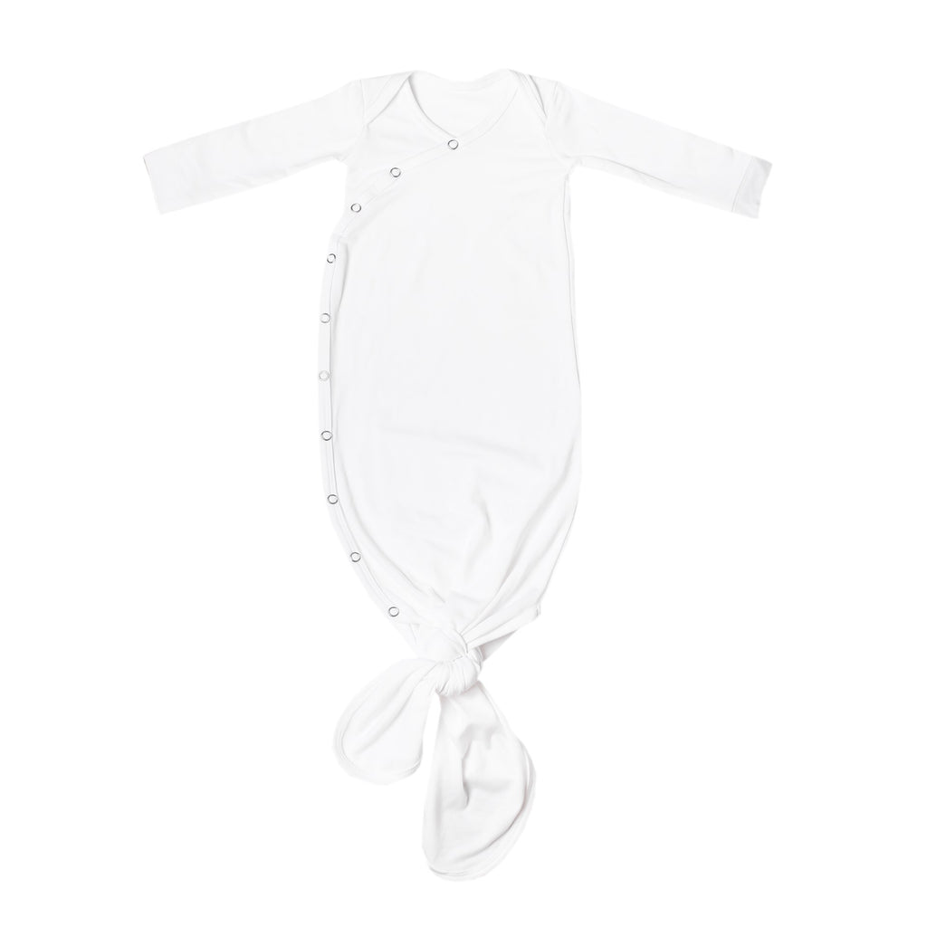 Dove Newborn Knotted Gown