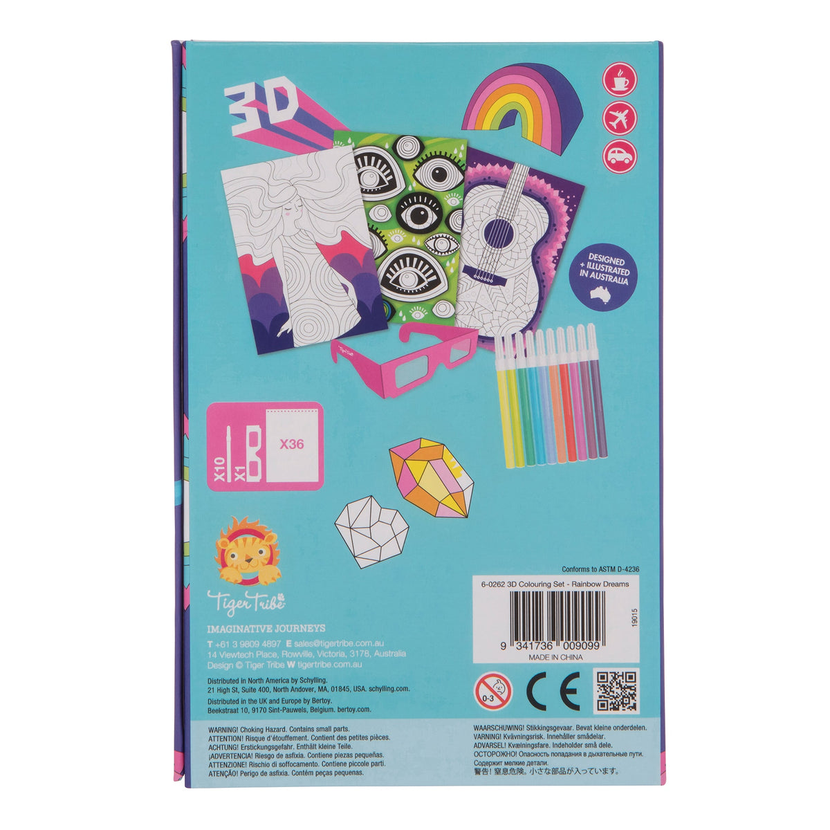 RAINBOW DREAM - 3D COLOR SET