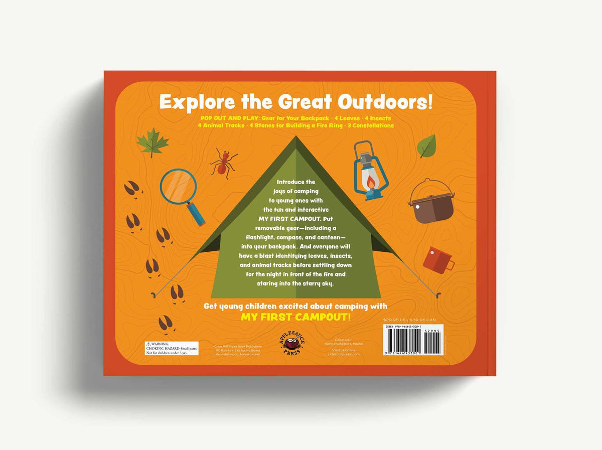 My First Campout: Get Ready for the Great Outdoors with this Interactive Board Book!