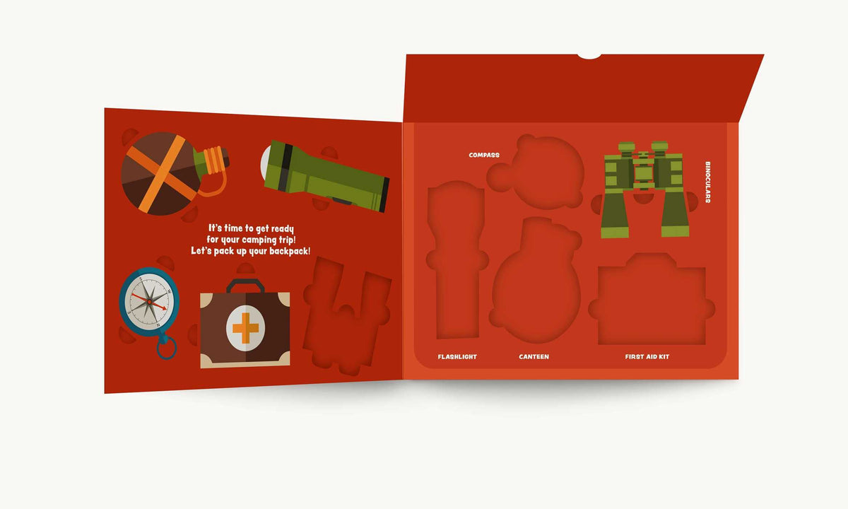 My First Campout: Get Ready for the Great Outdoors with this Interactive Board Book!