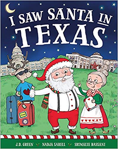I Saw Santa in Texas Hardcover
