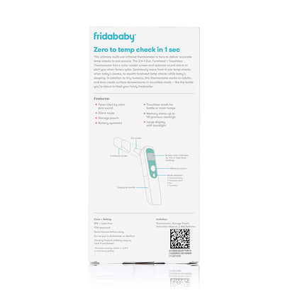 3-in-1 Ear, Forehead + Touchless Infrared Thermometer