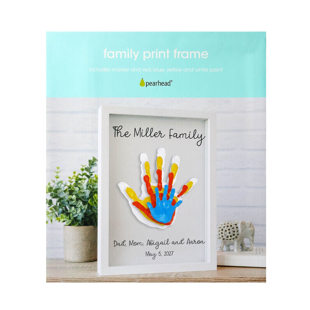 floating family handprint frame – Love Bliss Baby