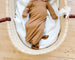 Camel Newborn Knotted Gown