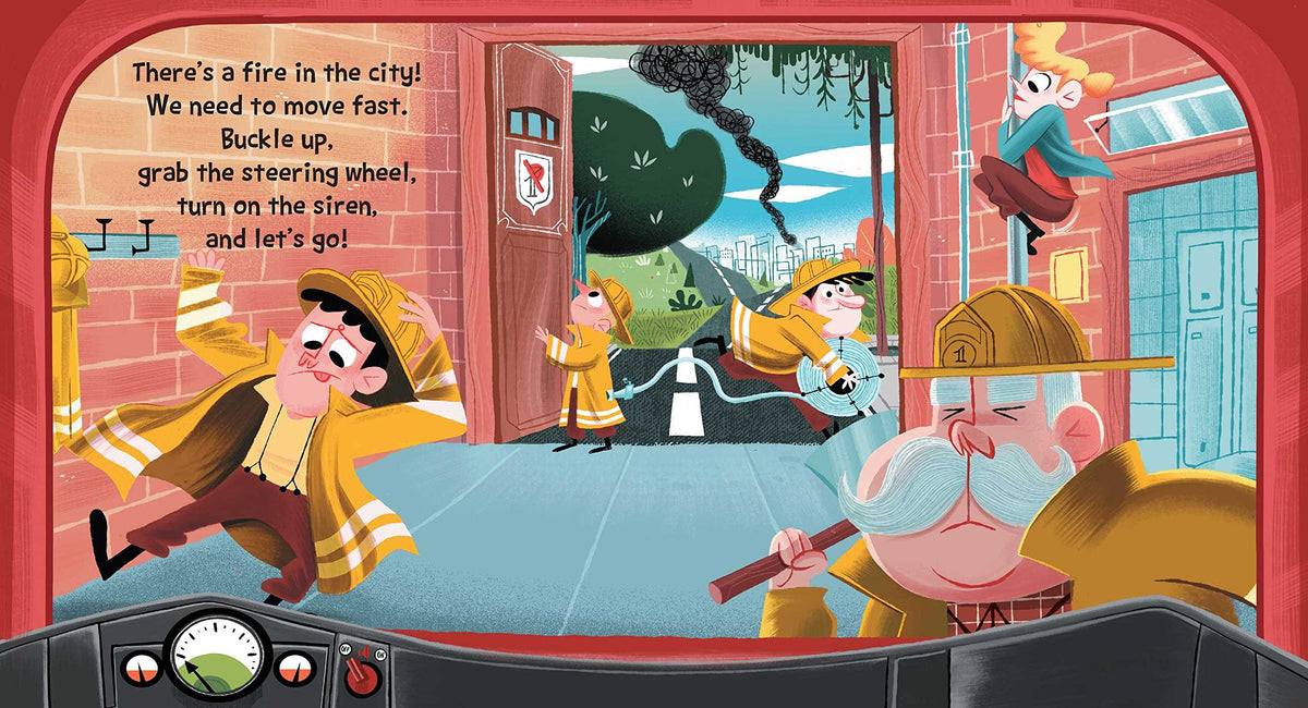 Fire Truck to the Rescue! (Take the Wheel!)